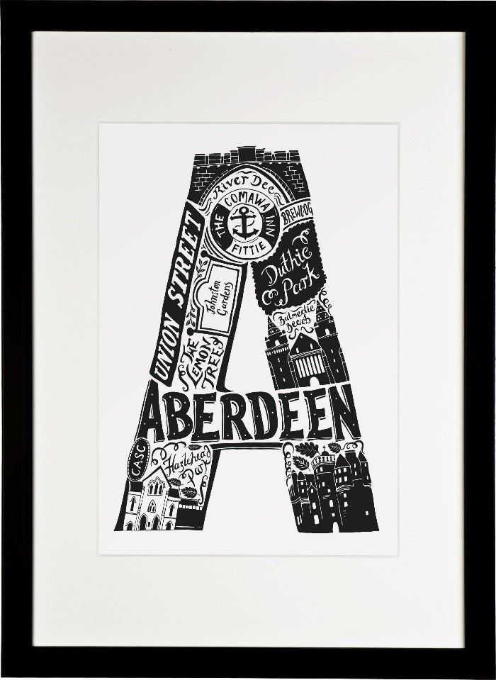 Aberdeen Print - Lucy Loves This-U.K City Prints