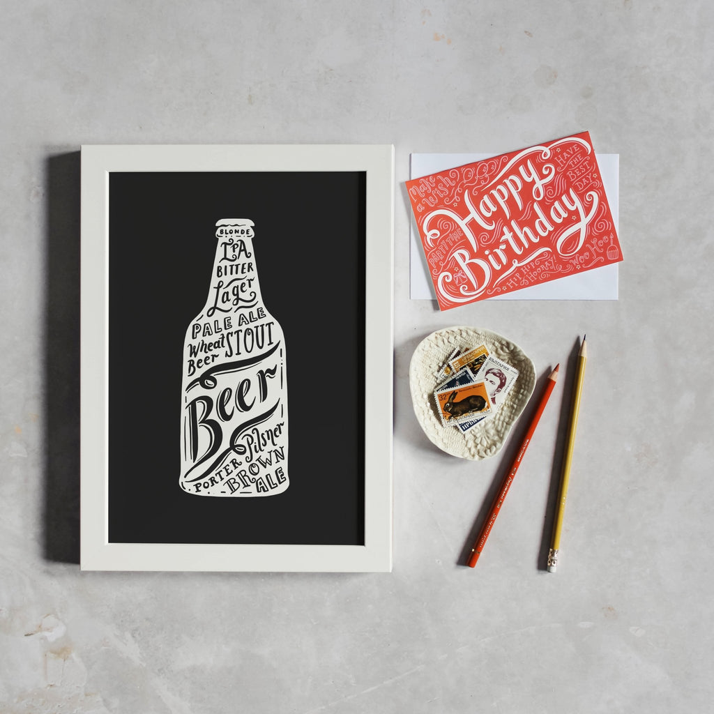 Beer print - Lucy Loves This-Cocktail Prints