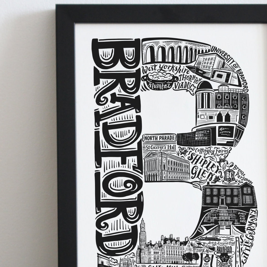 Bradford Print - Lucy Loves This-U.K City Prints