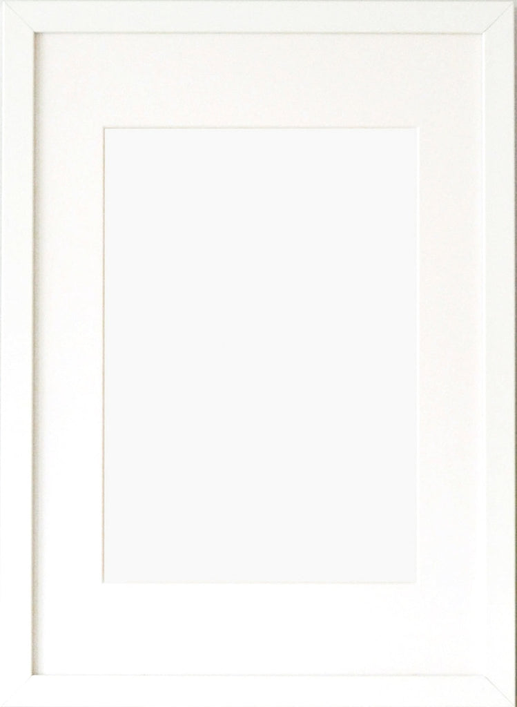 Single White A3 Frame With A4 White Mount - Lucy Loves This-