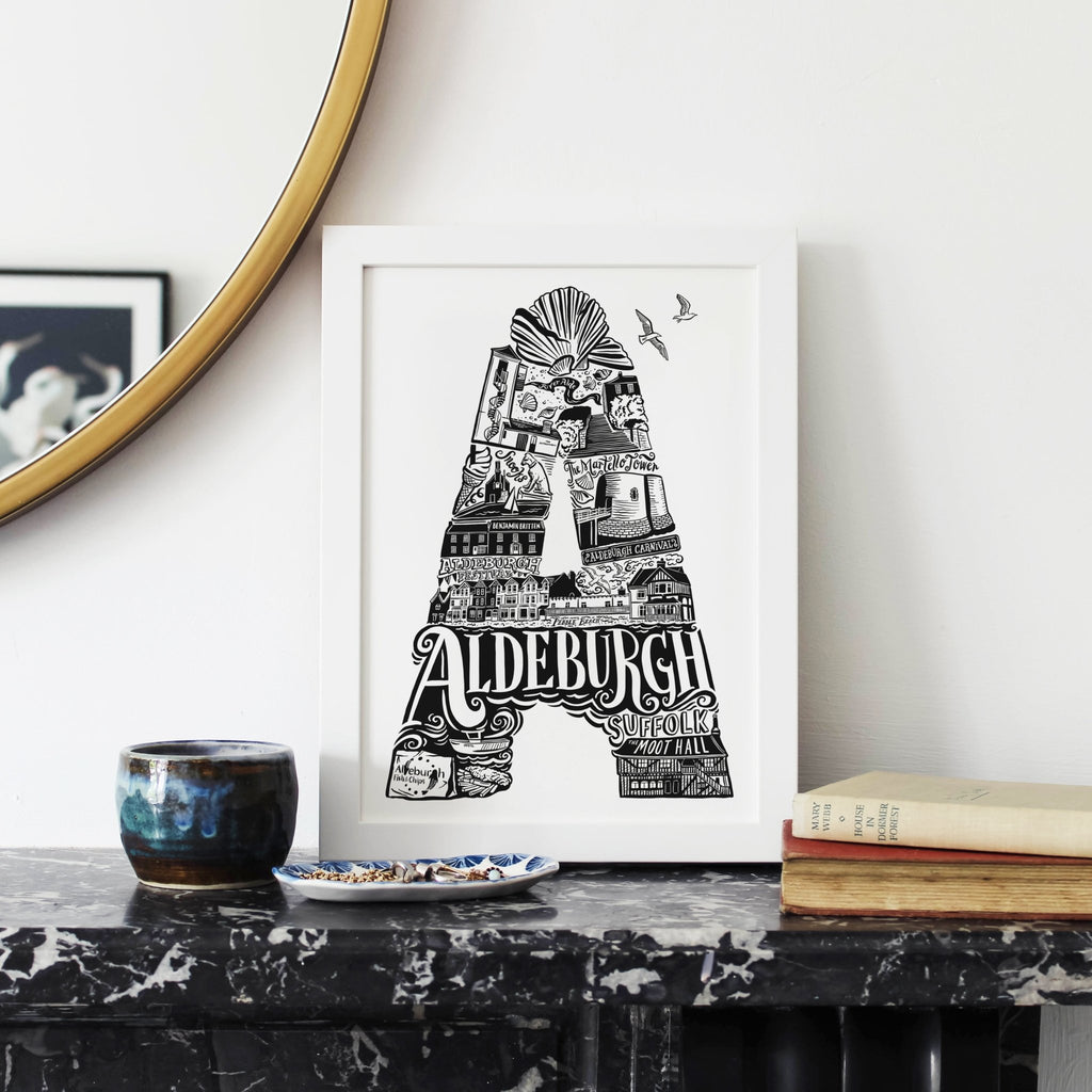 Aldeburgh Print - Lucy Loves This - U.K City Prints