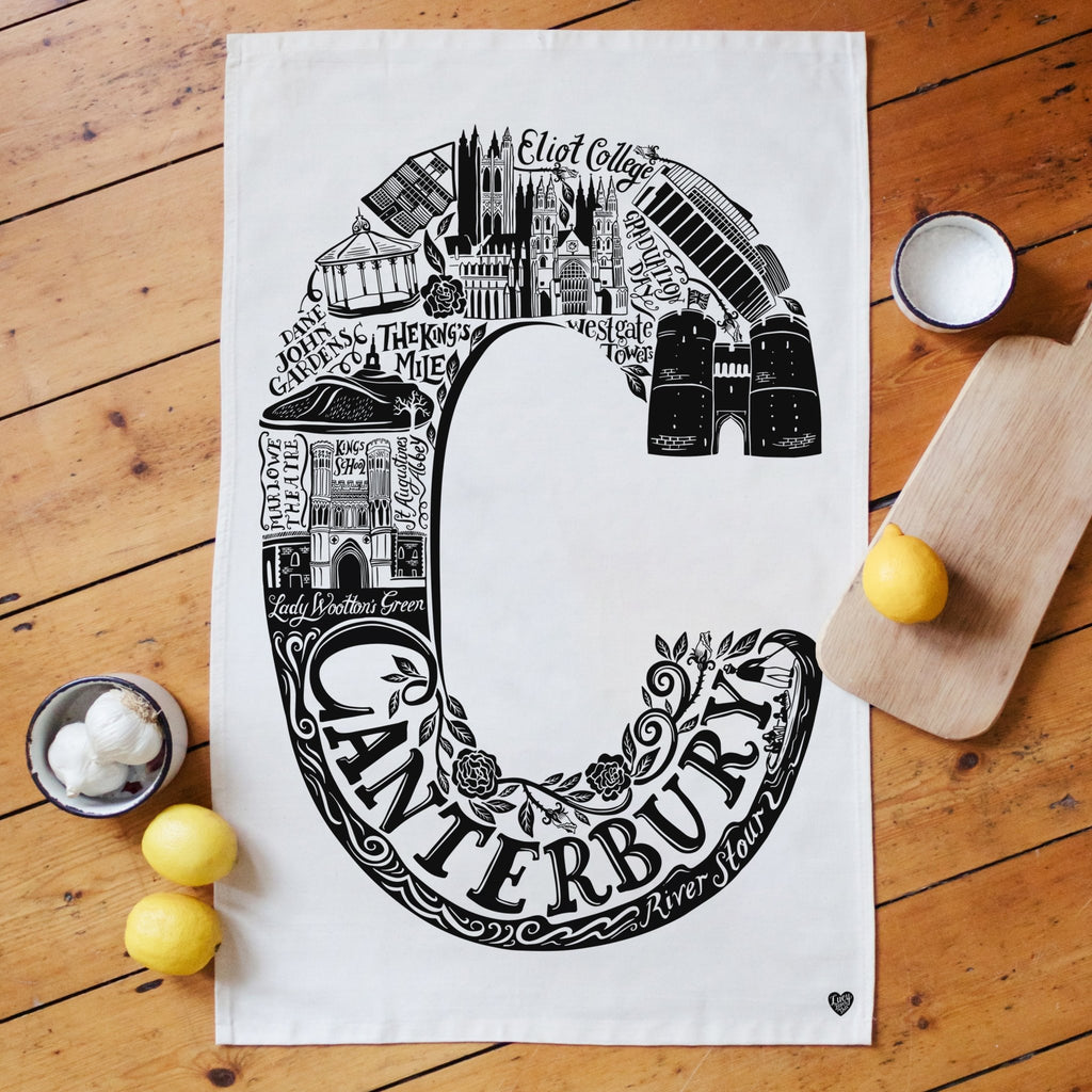 Canterbury Tea Towel - Lucy Loves This - 