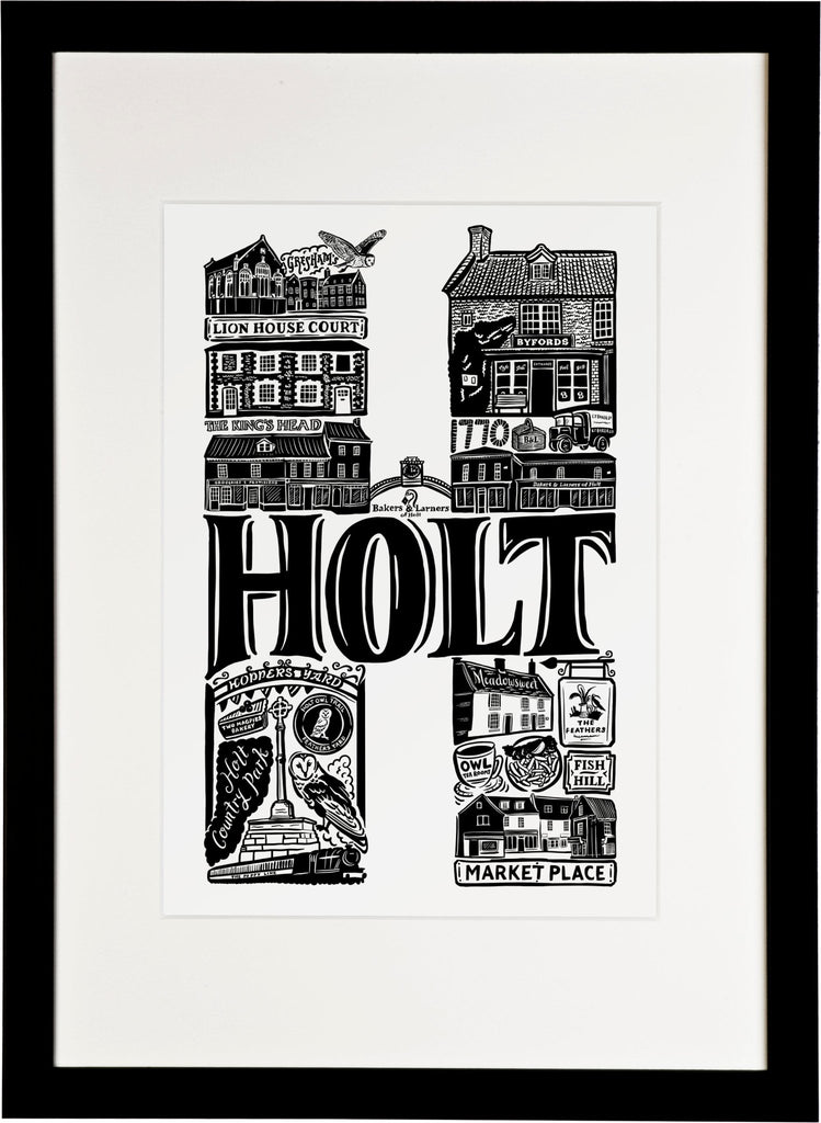 Holt Print - Lucy Loves This - U.K City Prints