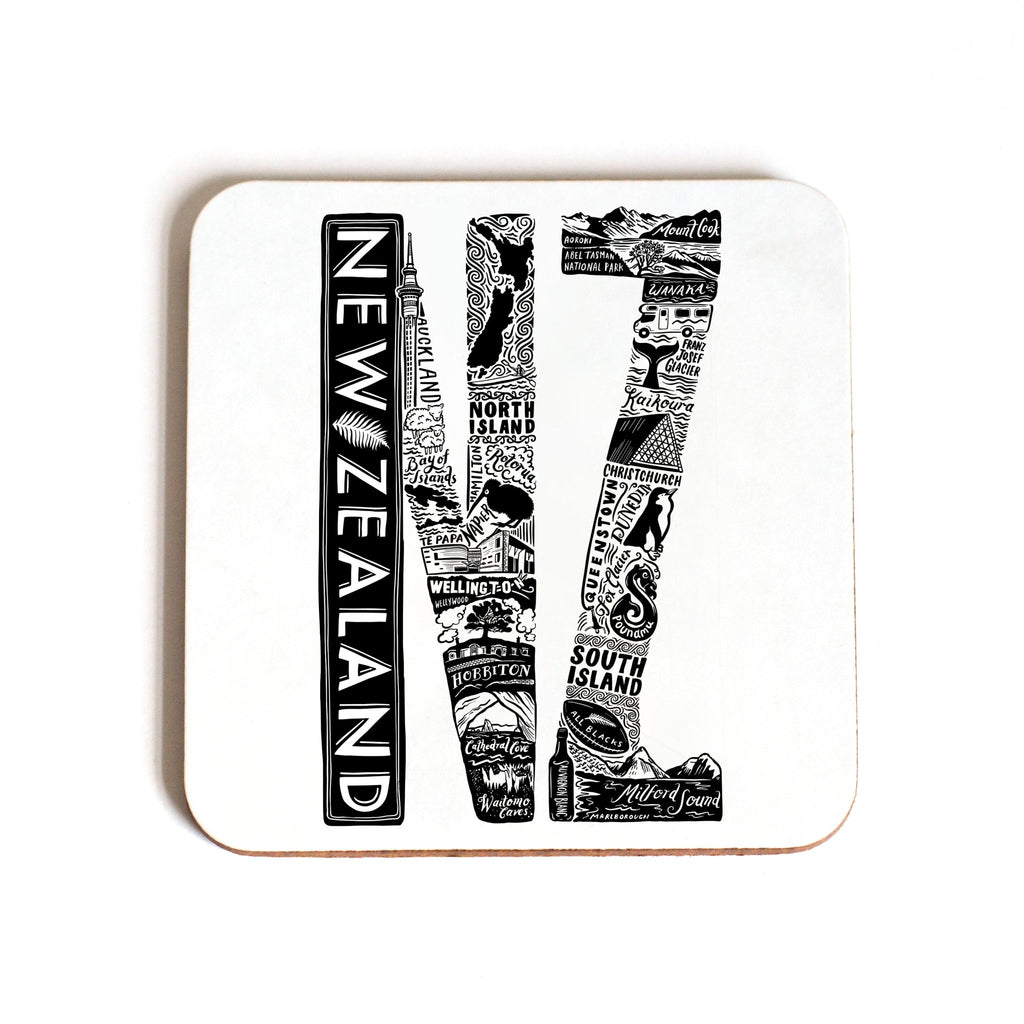 Location Letter Coaster Sets - PREORDER for delivery w/c 9 December 2024 - Lucy Loves This - Location Letter Mugs And Coasters