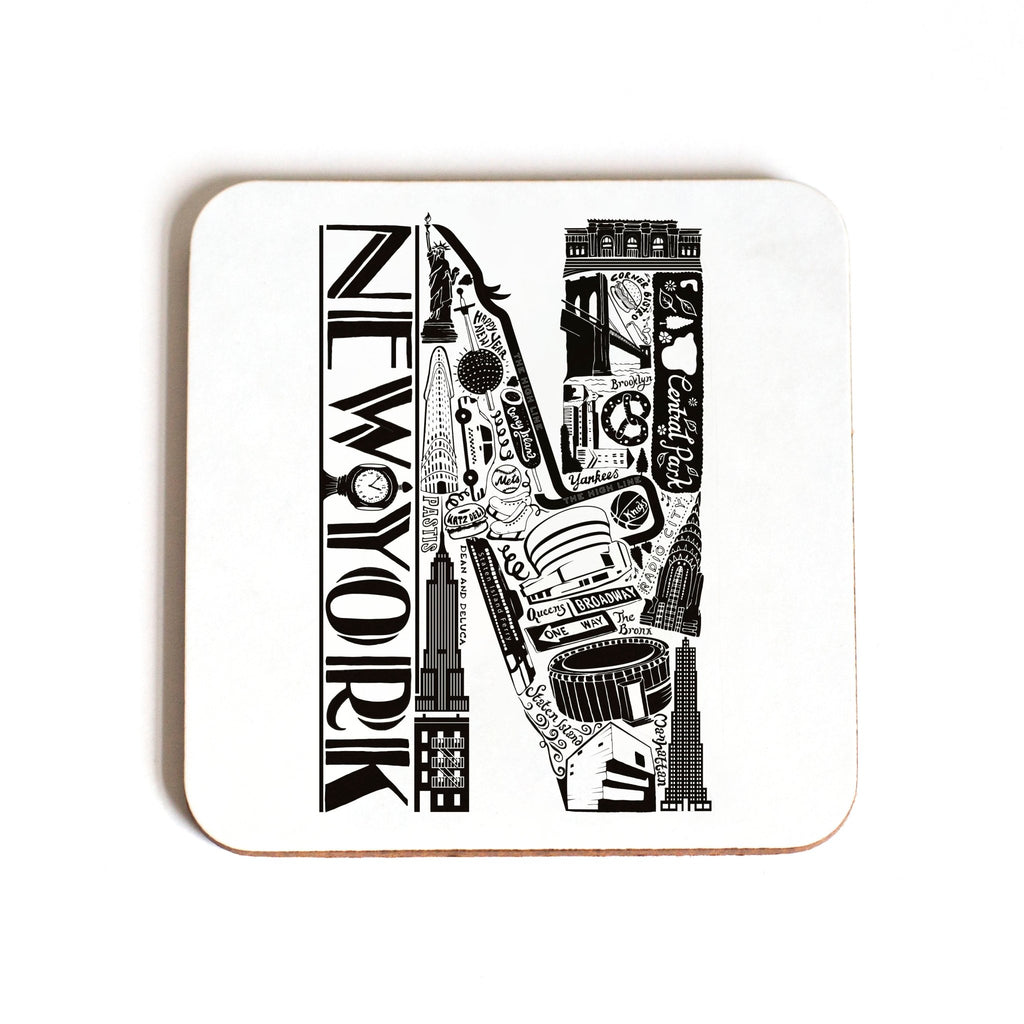 Location Letter Coasters - Lucy Loves This - Location Letter Mugs And Coasters