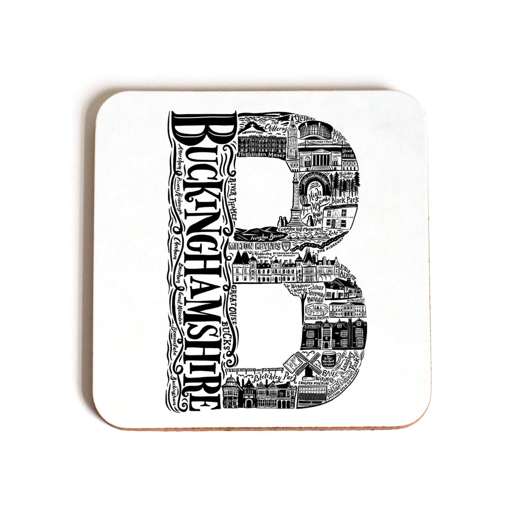 Location Letter Coasters - Lucy Loves This - Location Letter Mugs And Coasters