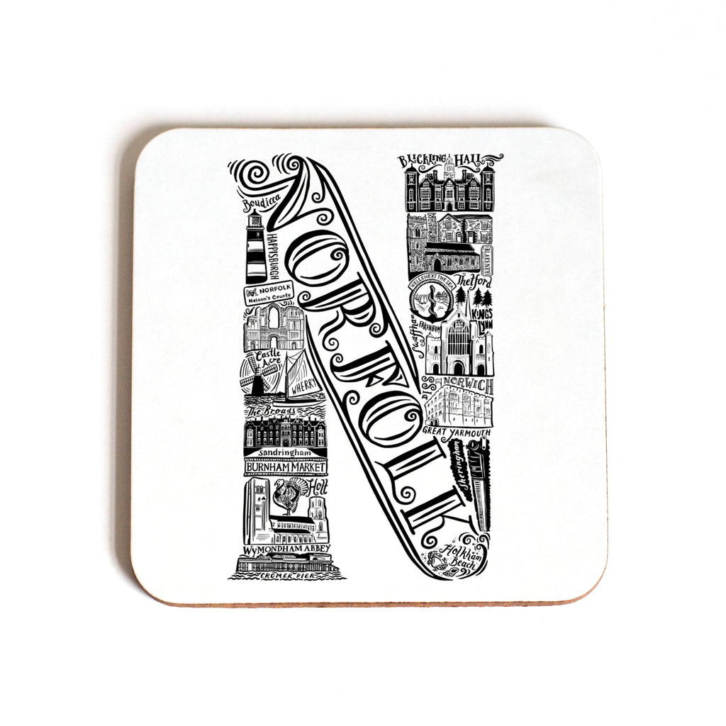 Location Letter Coasters - Lucy Loves This - Location Letter Mugs And Coasters