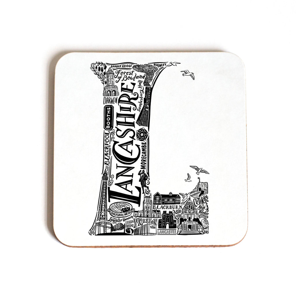 Location Letter Coasters - Lucy Loves This - Location Letter Mugs And Coasters