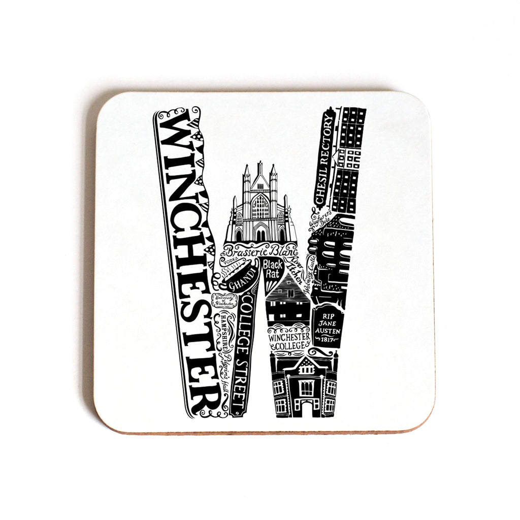 Location Letter Coasters - Lucy Loves This - Location Letter Mugs And Coasters