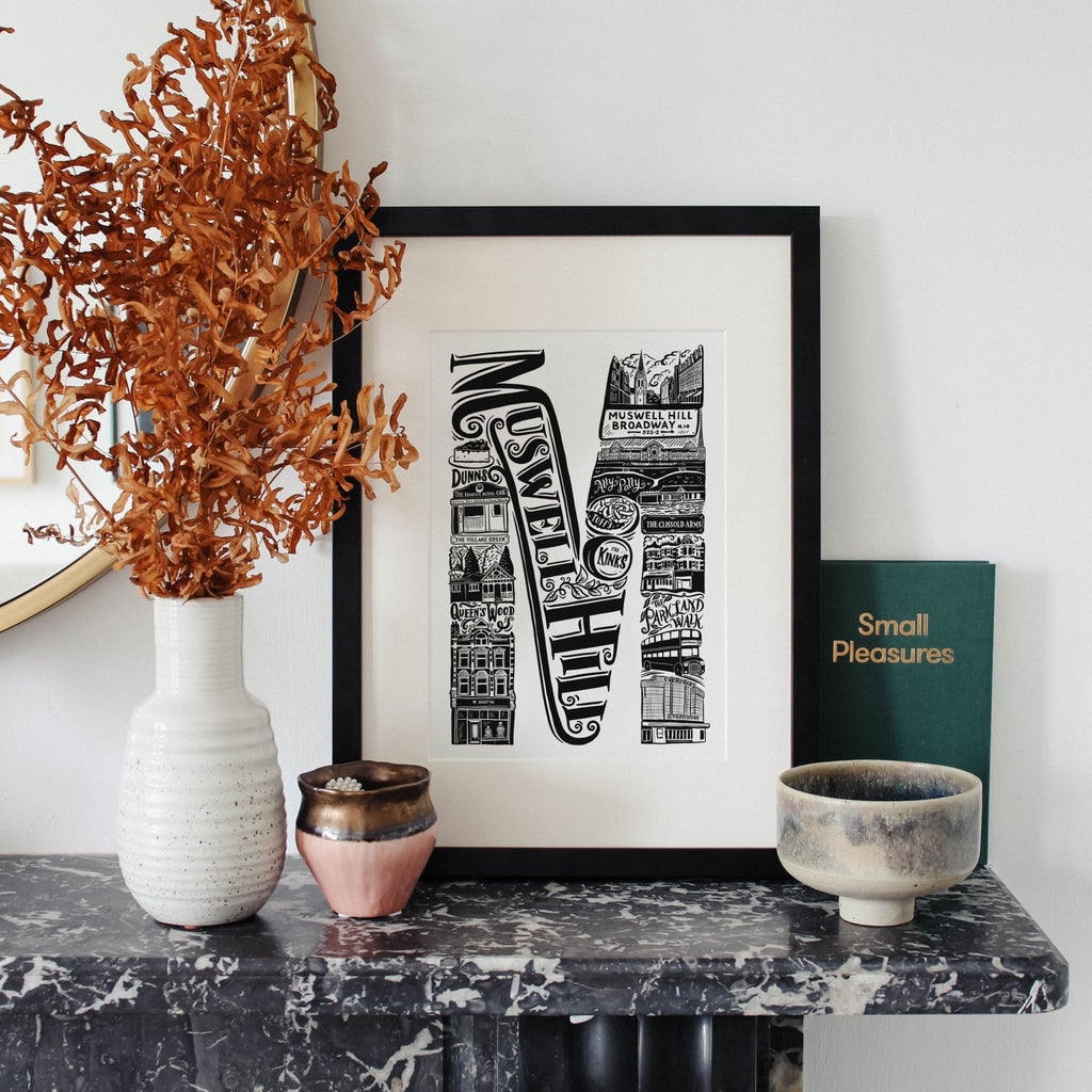 Muswell Hill Print - Lucy Loves This - U.K City Prints