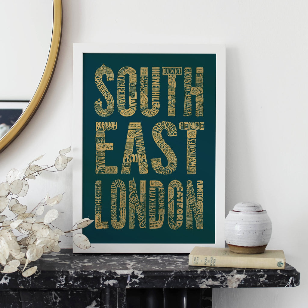 South East London - Special Edition Print - Lucy Loves This - U.K City Prints