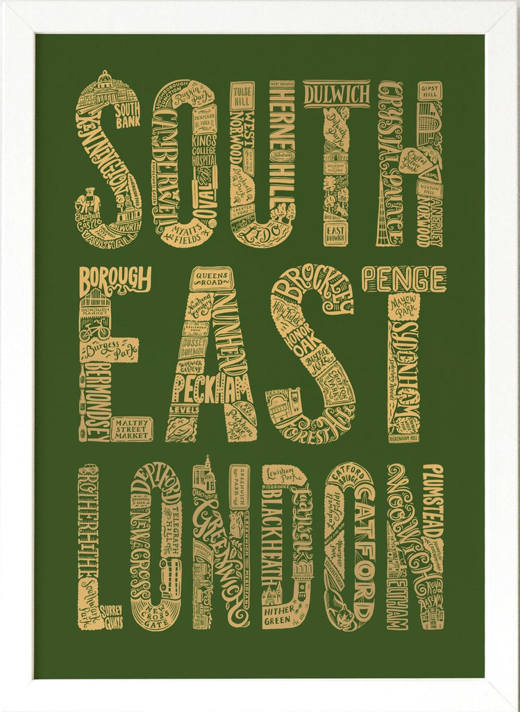 South East London - Special Edition Print - Lucy Loves This - U.K City Prints