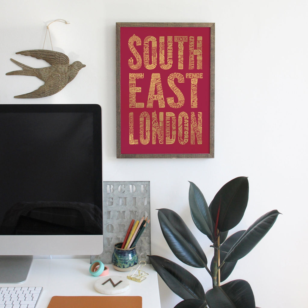 South East London - Special Edition Print - Lucy Loves This - U.K City Prints