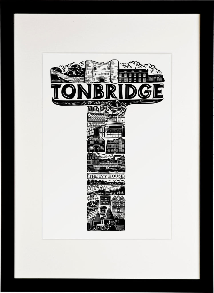 Tonbridge Print - Lucy Loves This-U.K City Prints