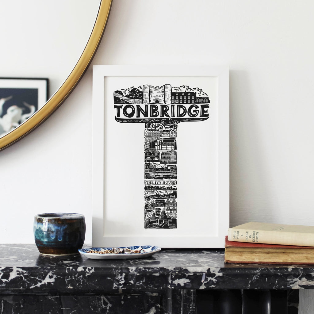 Tonbridge Print - Lucy Loves This-U.K City Prints