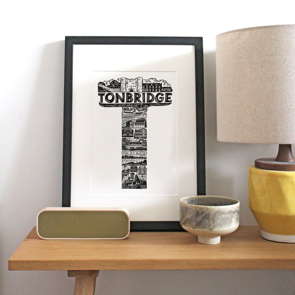 Tonbridge Print - Lucy Loves This-U.K City Prints