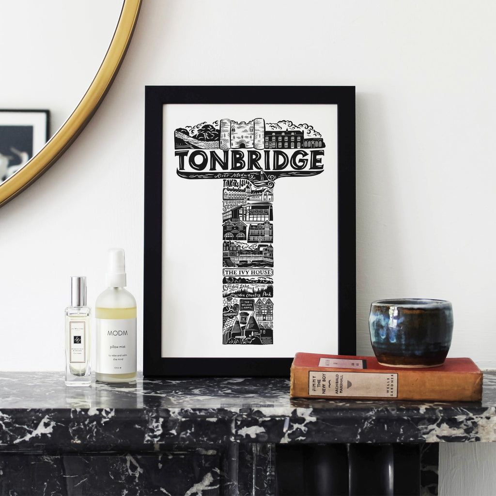 Tonbridge Print - Lucy Loves This-U.K City Prints