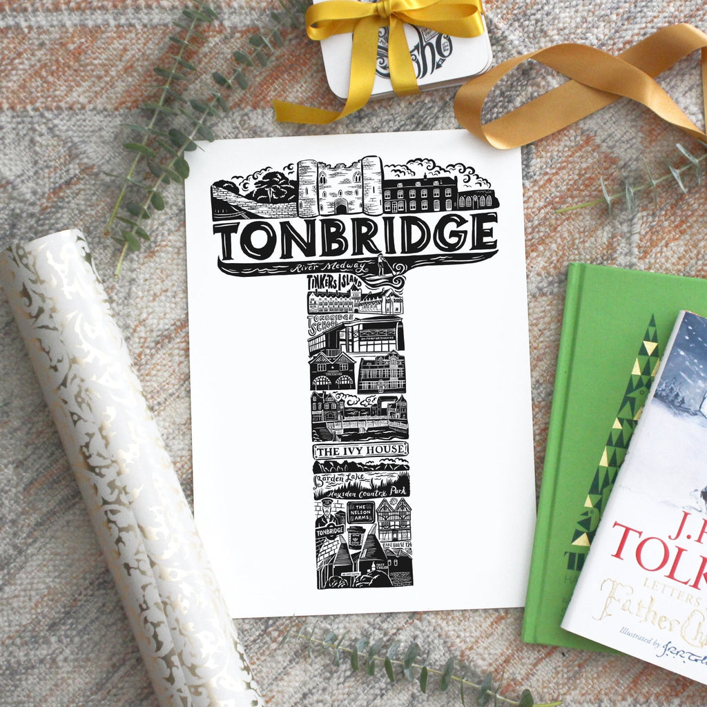 Tonbridge Print - Lucy Loves This-U.K City Prints