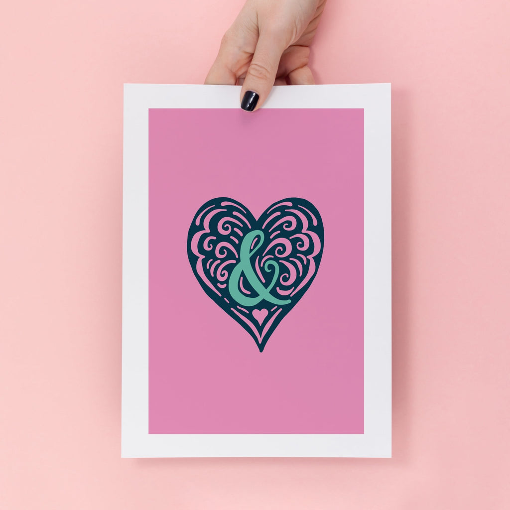 Ampersand 'and' Print - Lucy Loves This-