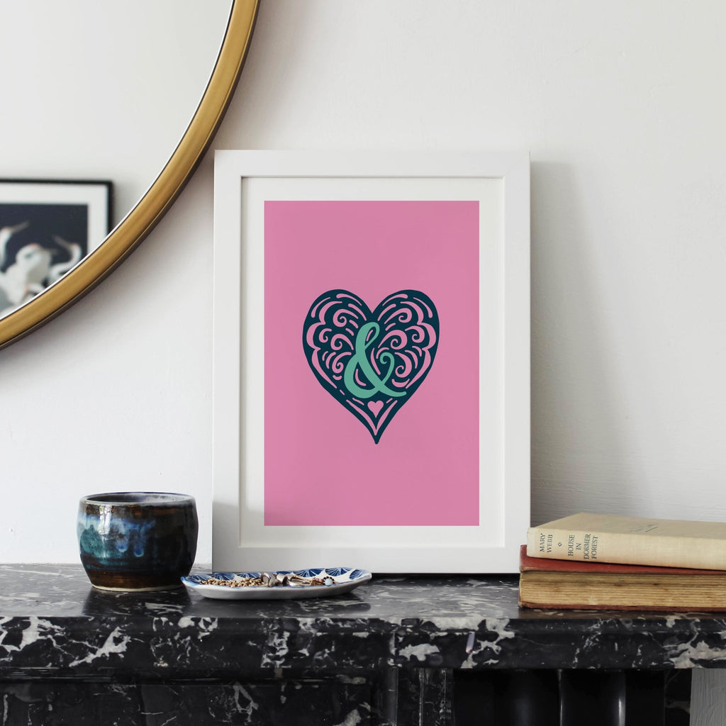 Ampersand 'and' Print - Lucy Loves This-