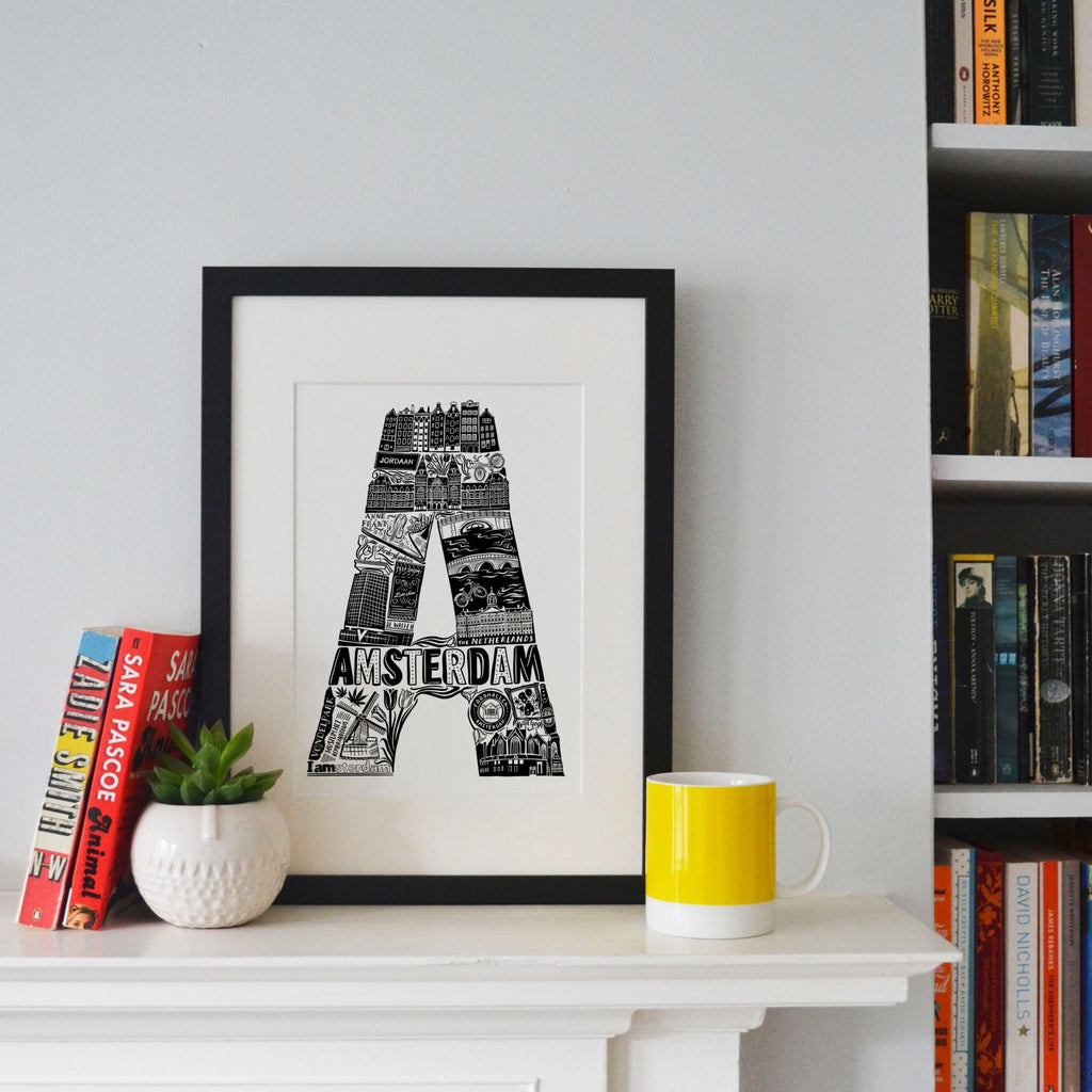 Amsterdam Print - Lucy Loves This-European City Prints