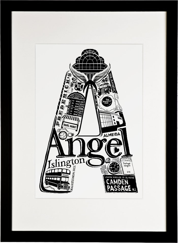 Angel print - Lucy Loves This-