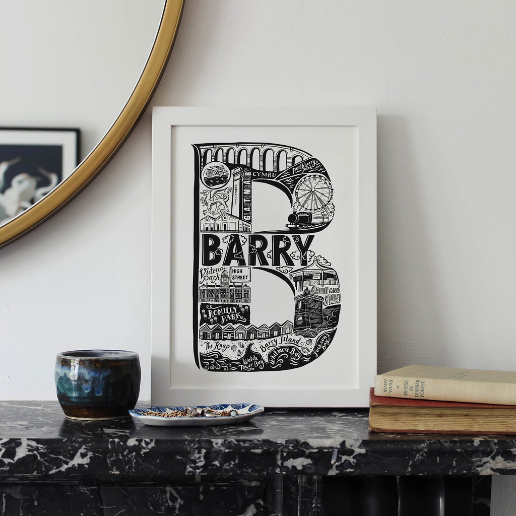 Barry Print - Lucy Loves This-U.K City Prints