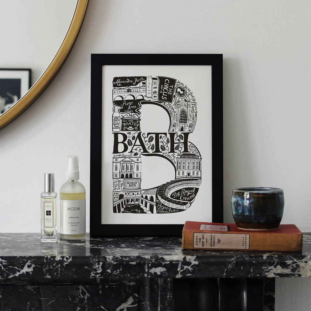 Bath Print - Lucy Loves This-U.K City Prints