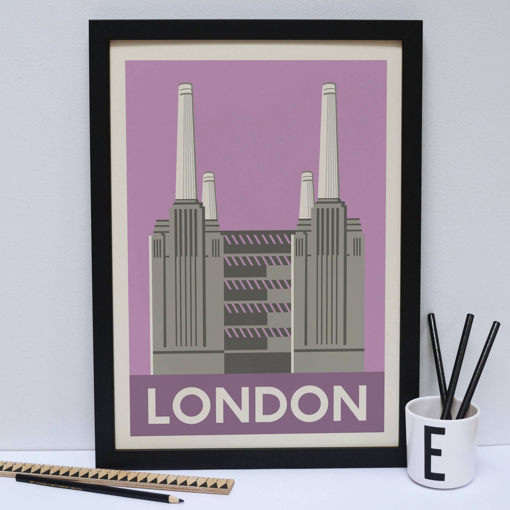 Battersea Power Station print - Lucy Loves This-