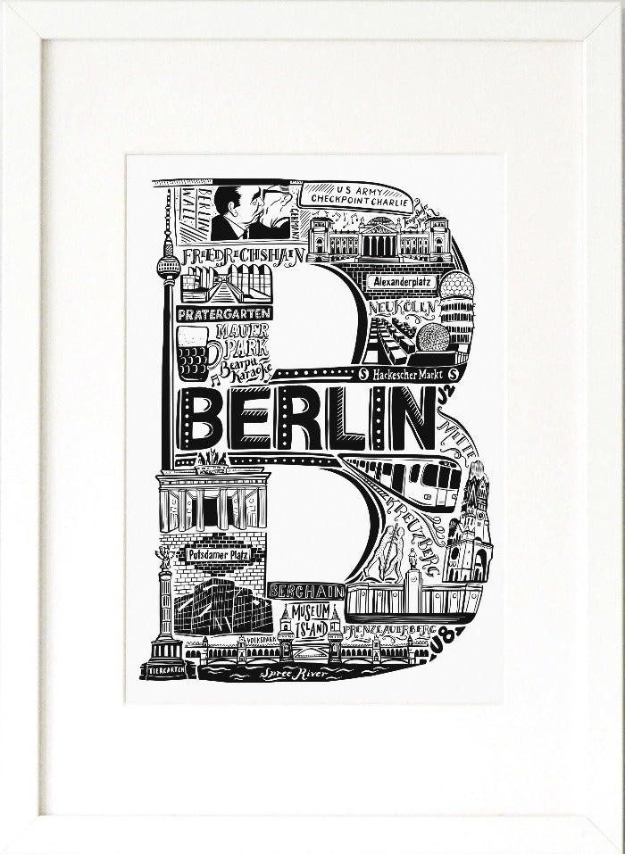 Berlin Print - Lucy Loves This-European City Prints