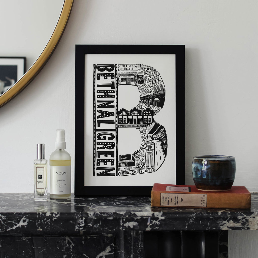 Bethnal Green print - Lucy Loves This-U.K City Prints