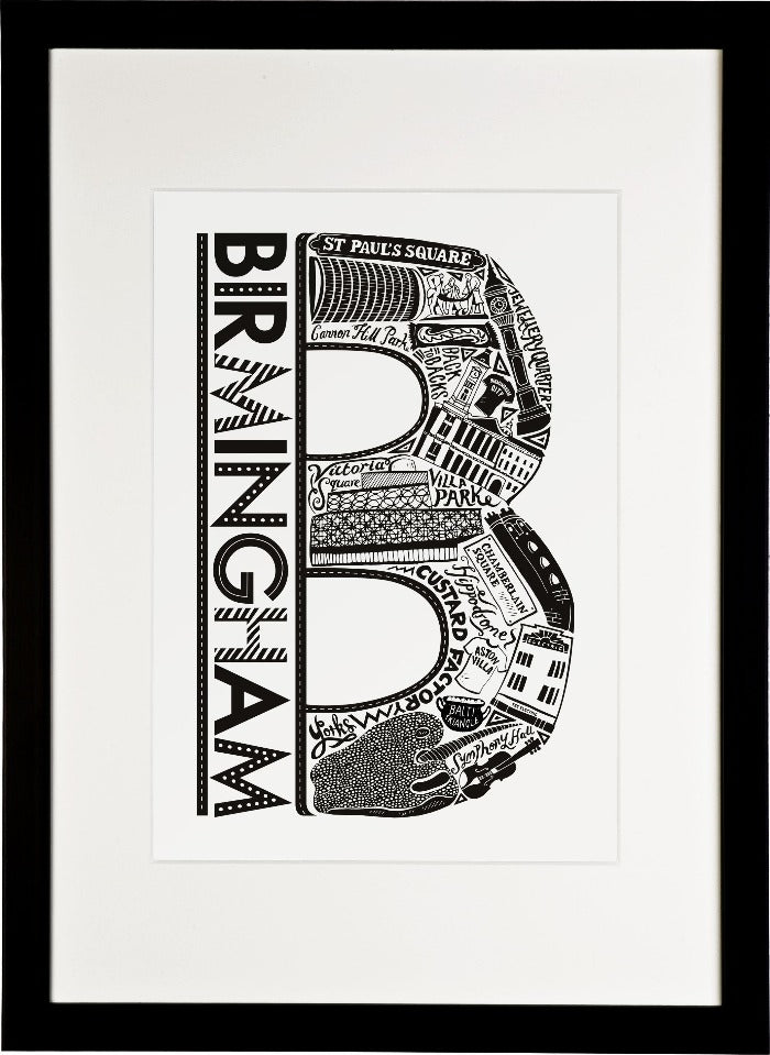 Birmingham Print - Lucy Loves This-U.K City Prints