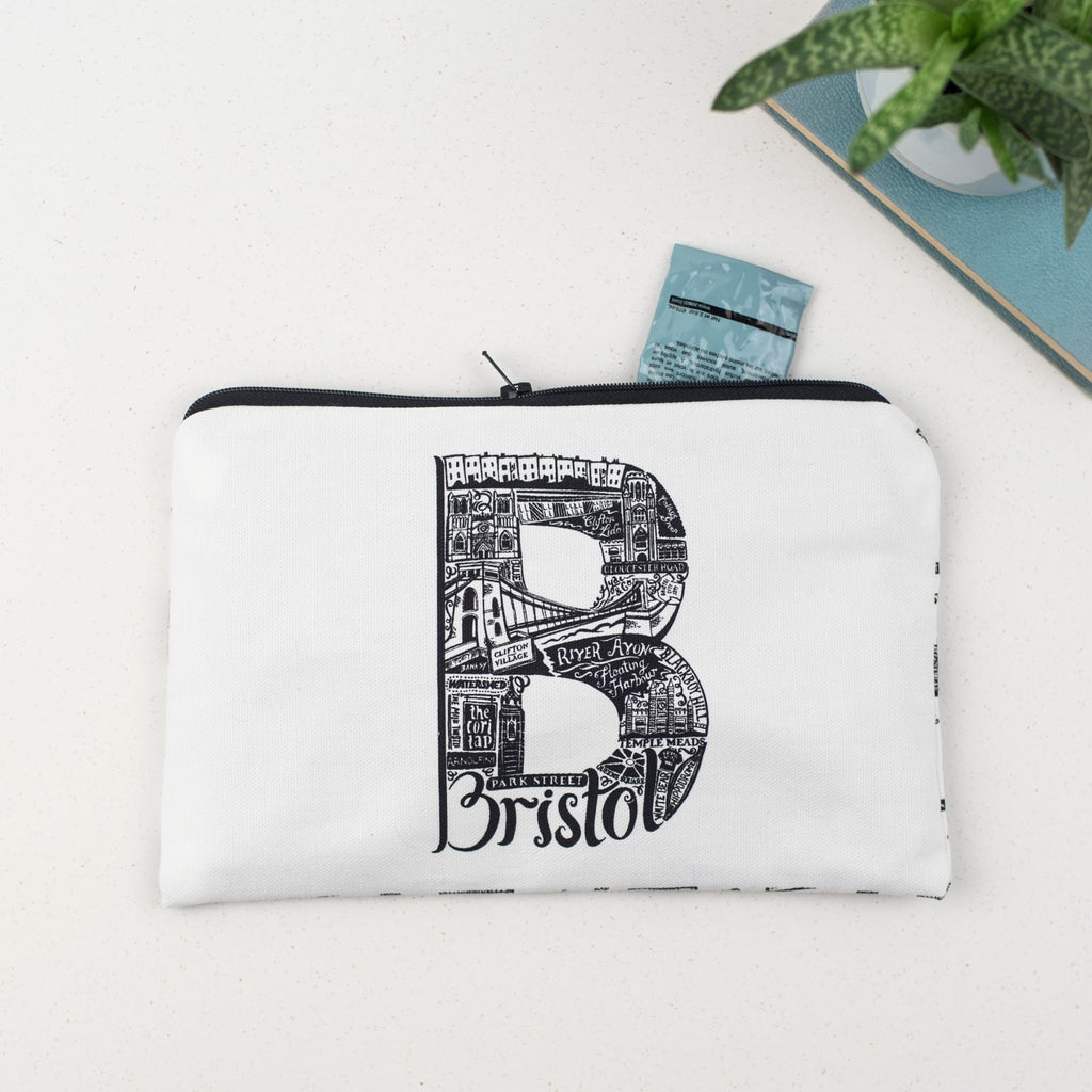 Bristol Mini Bag - Make Up Bag - Pencil Case - Lucy Loves This-