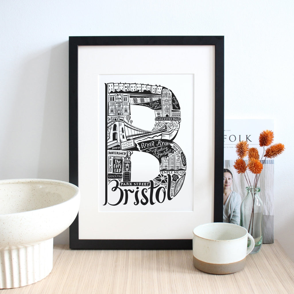 Bristol Print - Lucy Loves This-U.K City Prints