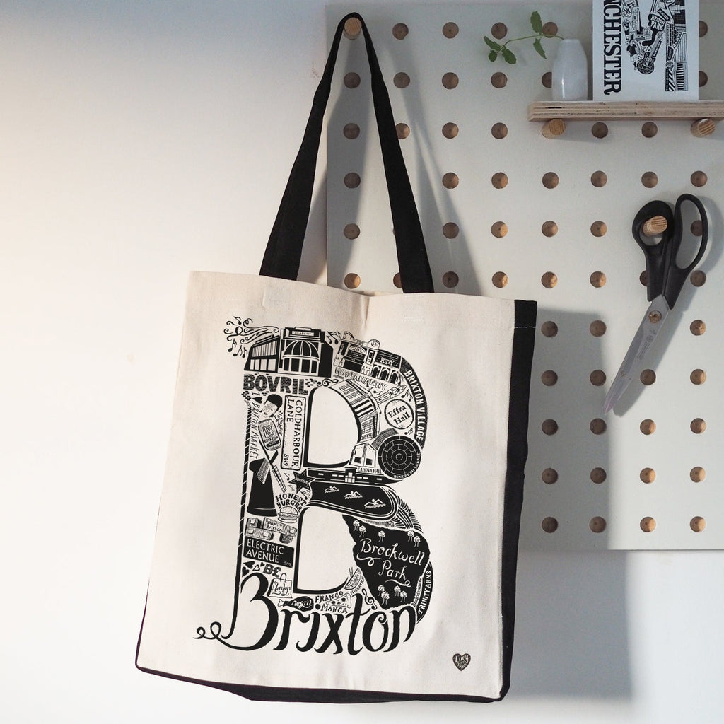 Brixton Tote Bag - Bargain Price - Seconds - Lucy Loves This-