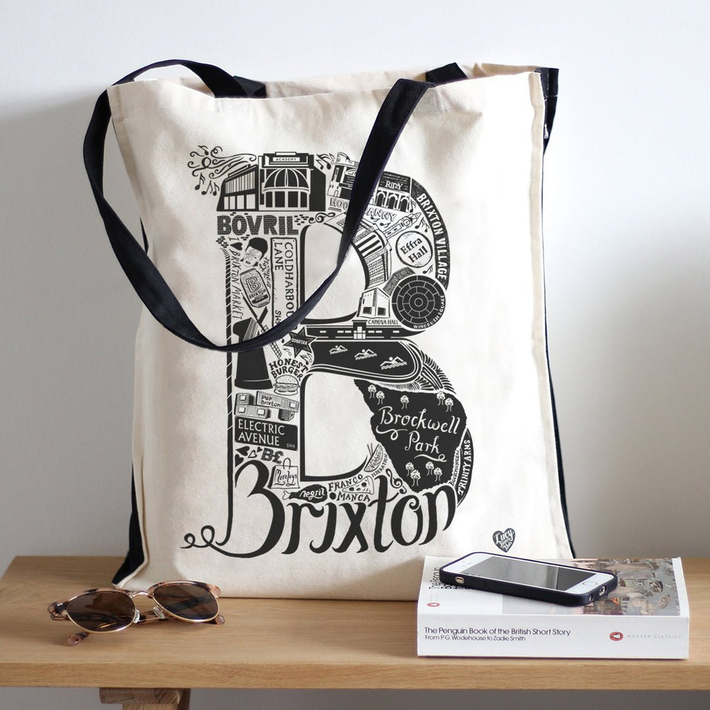 Brixton Tote Bag - Bargain Price - Seconds - Lucy Loves This-
