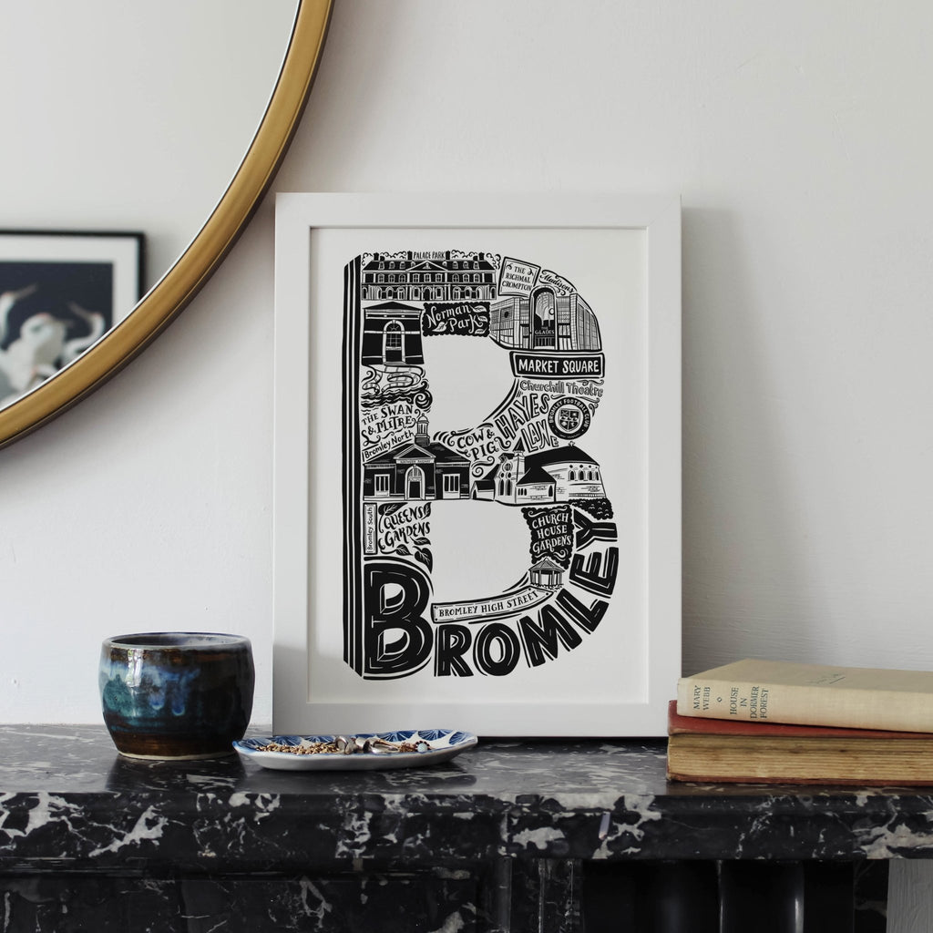 Bromley print - Lucy Loves This-U.K City Prints