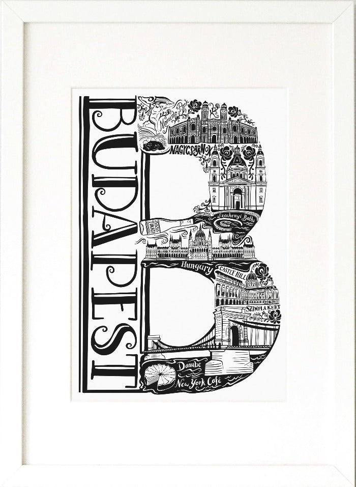 Budapest Print - Lucy Loves This-European City Prints