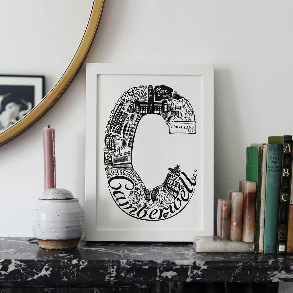Camberwell print - Lucy Loves This-U.K City Prints