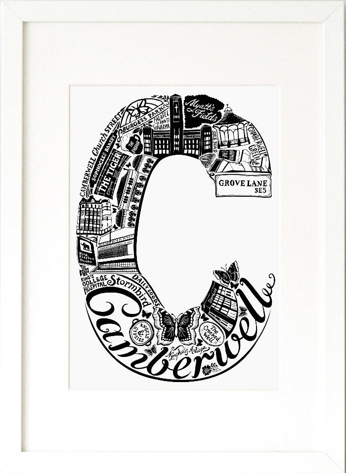 Camberwell print - Lucy Loves This-U.K City Prints