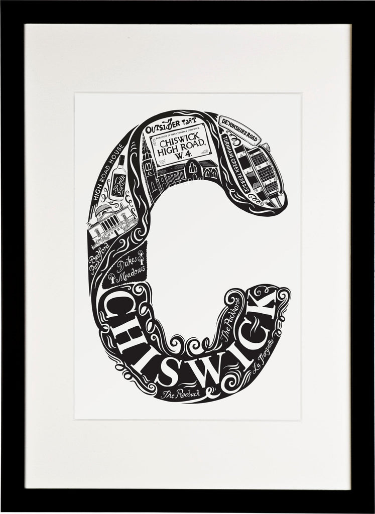 Chiswick print - Lucy Loves This-U.K City Prints