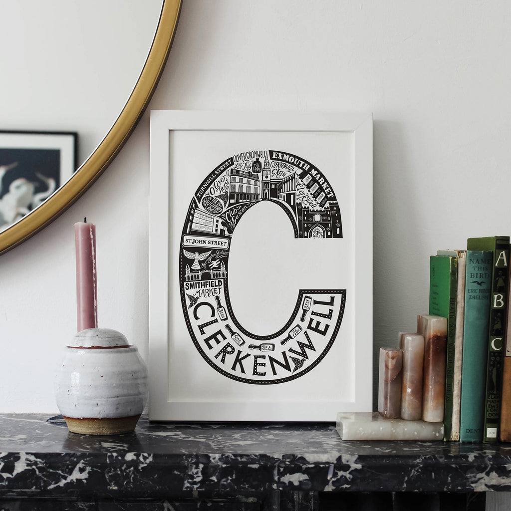 Clerkenwell print - Lucy Loves This-U.K City Prints