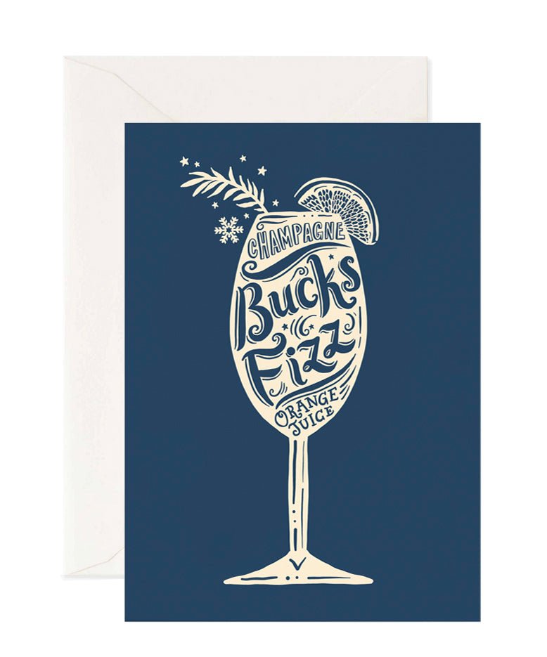 Cocktail Christmas Cards - Pack Of Four - Lucy Loves This-