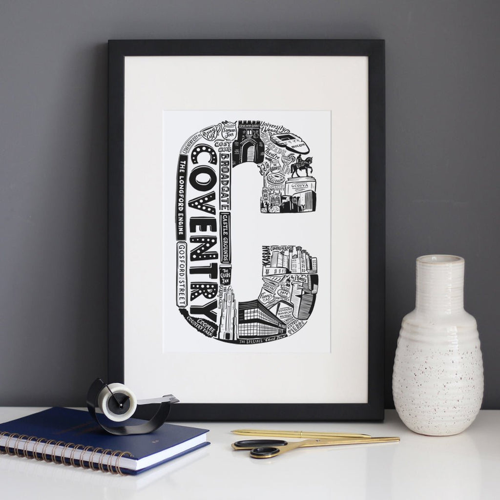 Coventry Print - Lucy Loves This-U.K City Prints