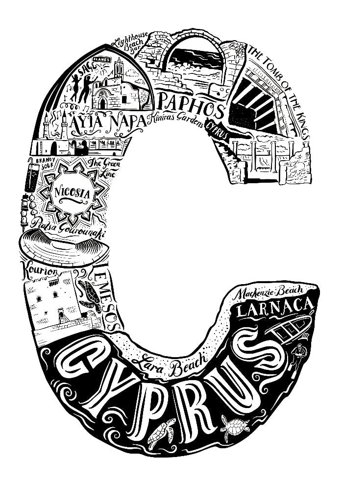 Cyprus Print - Lucy Loves This-