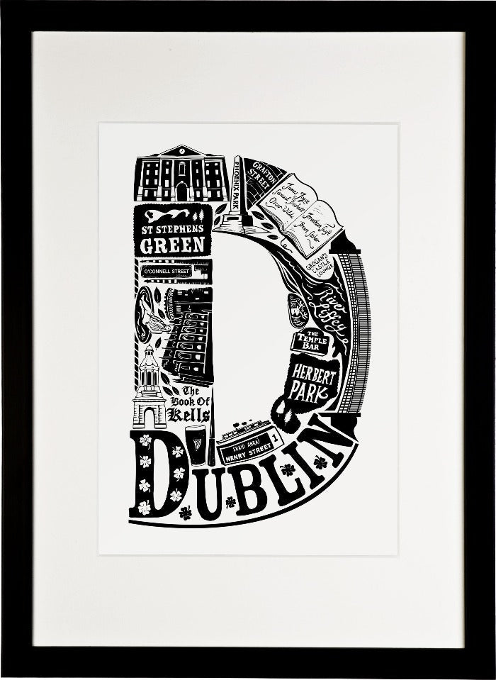 Dublin print - Lucy Loves This-U.K City Prints