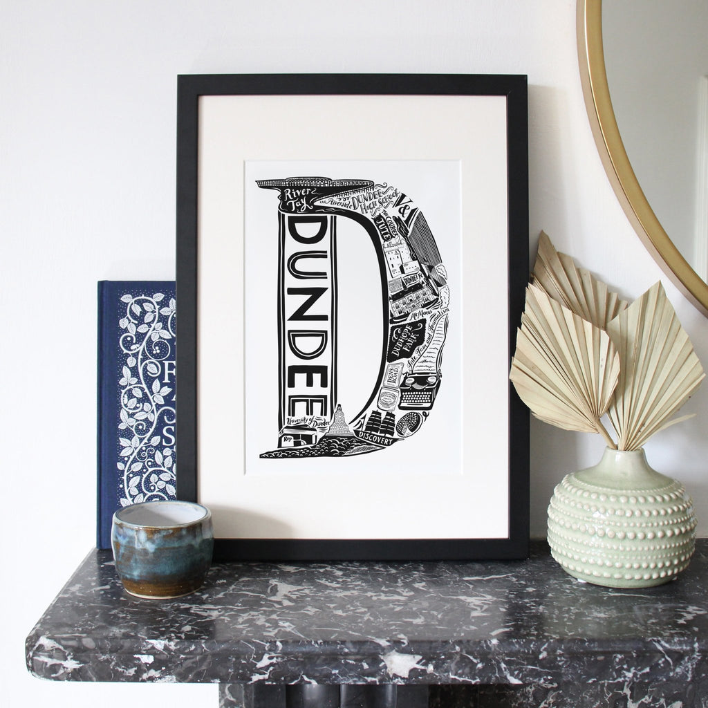 Dundee print - Lucy Loves This-U.K City Prints