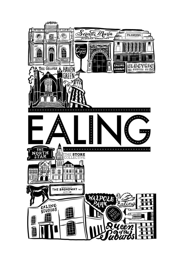 Ealing print - Lucy Loves This-U.K City Prints