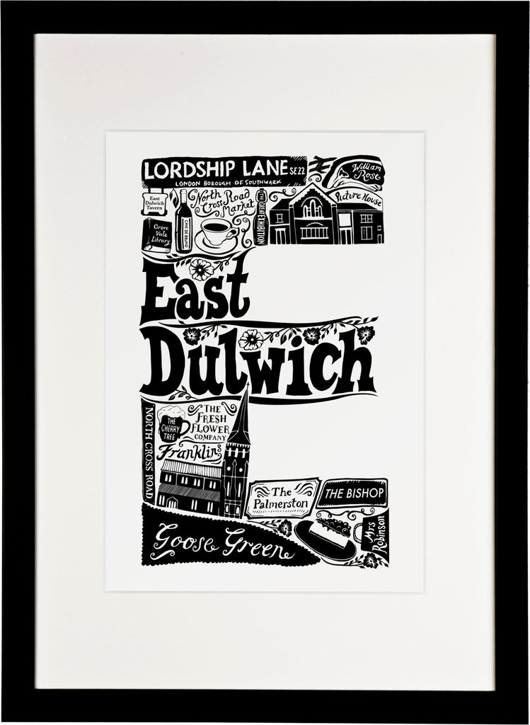 East Dulwich print - Lucy Loves This-U.K City Prints
