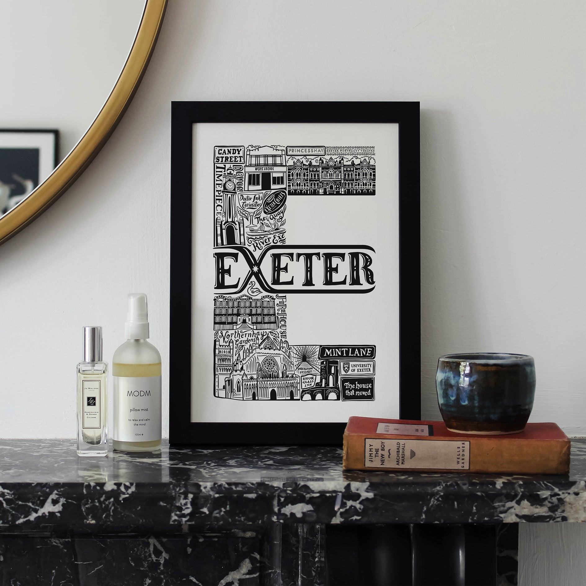 Exeter Print including University of Exeter – Lucy Loves This